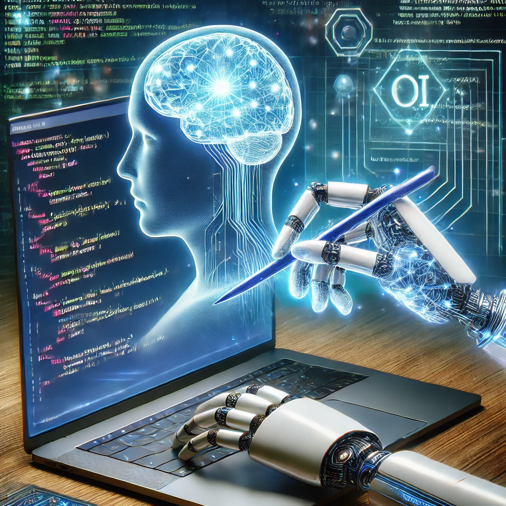 DALL·E-2025-02-07-11.28.07-A-futuristic-illustration-of-AI-powered-web-development.-The-image-features-a-glowing-digital-brain-connected-to-a-laptop-symbolizing-AI-automation-i.webp